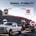 AgriEyes T312|T033| T28|T212 Halo Wireless Trailer Lights Kit – Portable, Magnetic, Rechargeable LED Tow Lights