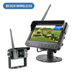 AgriEyes Flagship Wired Backup Camera（include 1 Camera） – 4 Inputs, Night Vision, IP69K, Audio, Split-Screen & More