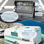 AgriEyes Flagship Wired Backup Camera（include 1 Camera） – 4 Inputs, Night Vision, IP69K, Audio, Split-Screen & More