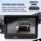 AgriEyes Flagship Wired Backup Camera（include 1 Camera） – 4 Inputs, Night Vision, IP69K, Audio, Split-Screen & More